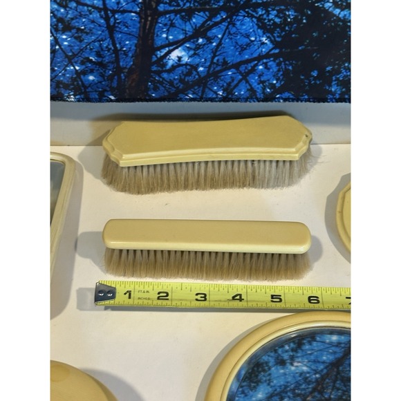 Vintage Hand‎ Mirrors & Accessories Lot (some Are Ivory Pyralin) - Picture 7 of 11